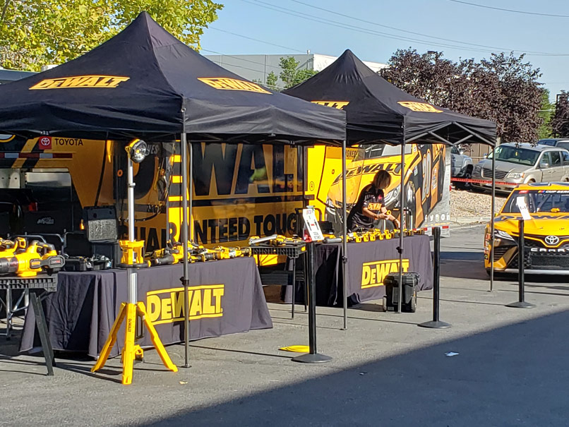 FBM and the DeWALT NASCAR Team Up in Utah