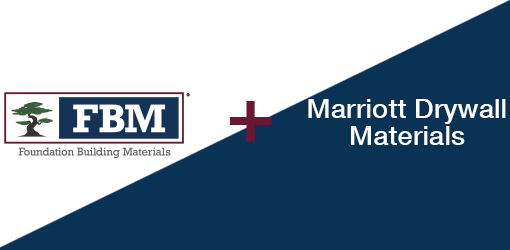 Foundation Building Materials Expands its Presence in the Greater Milwaukee Market with the Acquisition of Marriott Drywall Materials, Inc.